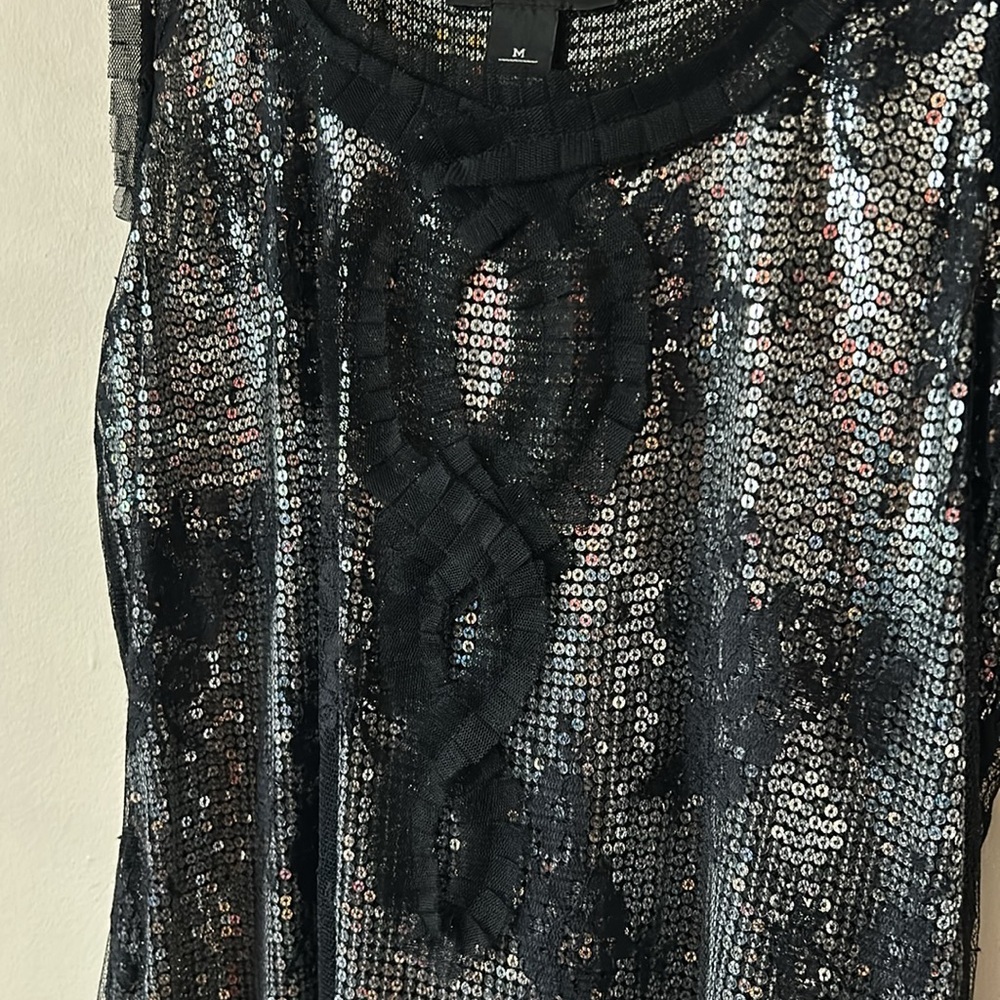 Size M | White House Black Market | Sequin Tank – Excellent Condition - Picture 11 of 12
